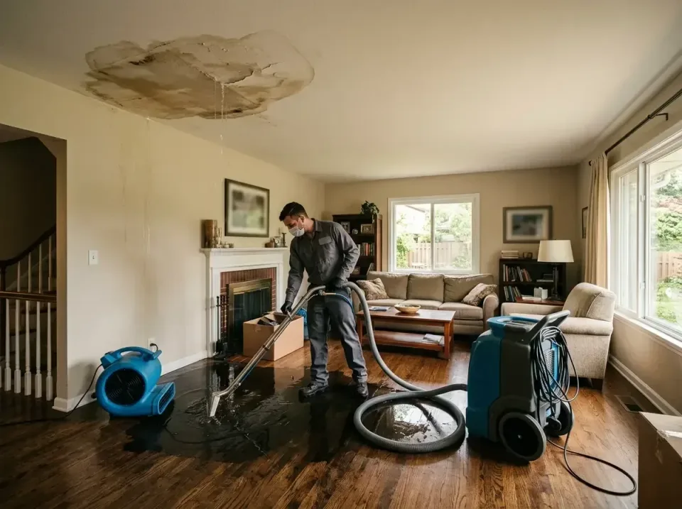 attic-pipe-burst-ceiling-drip-008 — frequently asked questions, Water Damage Restoration & Carpet Care in Bad Axe, MI